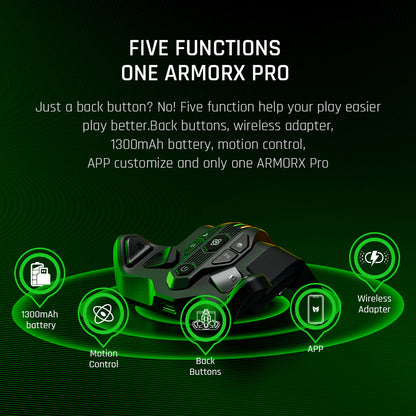 BIGBIG WON ARMOR-X Pro For Nintendo Switch / Xbox / PC Gaming Gamepad 2.4G Wireless Back Button