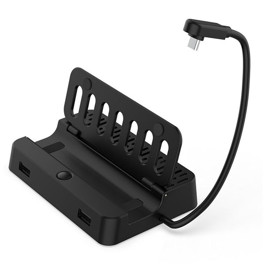 DOBE TY-2849 For Steam Deck Docking Station Converter with HD Video Port, Gigabit Ethernet, USB 2.0 and PD Fast Charging