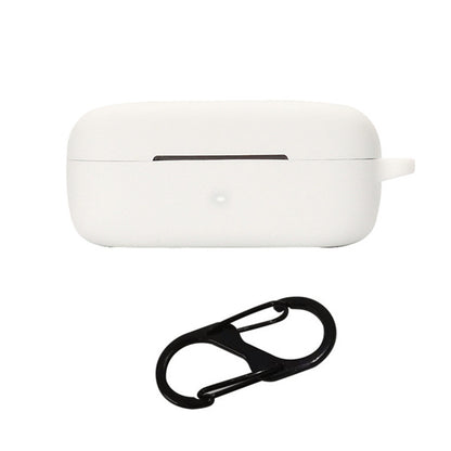For EarFun Free Pro 2 Wireless Bluetooth Earphones Case with Anti-lost Buckle, Shockproof Silicone Cover