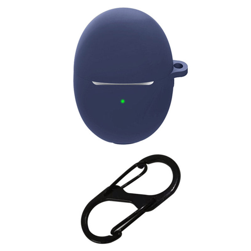 For Huawei FreeBuds 5 Bluetooth Earphone Charging Bin Sleeve Cover Silicone Case with Buckle