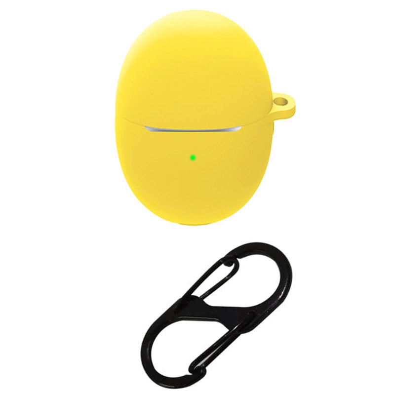 For Huawei FreeBuds 5 Bluetooth Earphone Charging Bin Sleeve Cover Silicone Case with Buckle