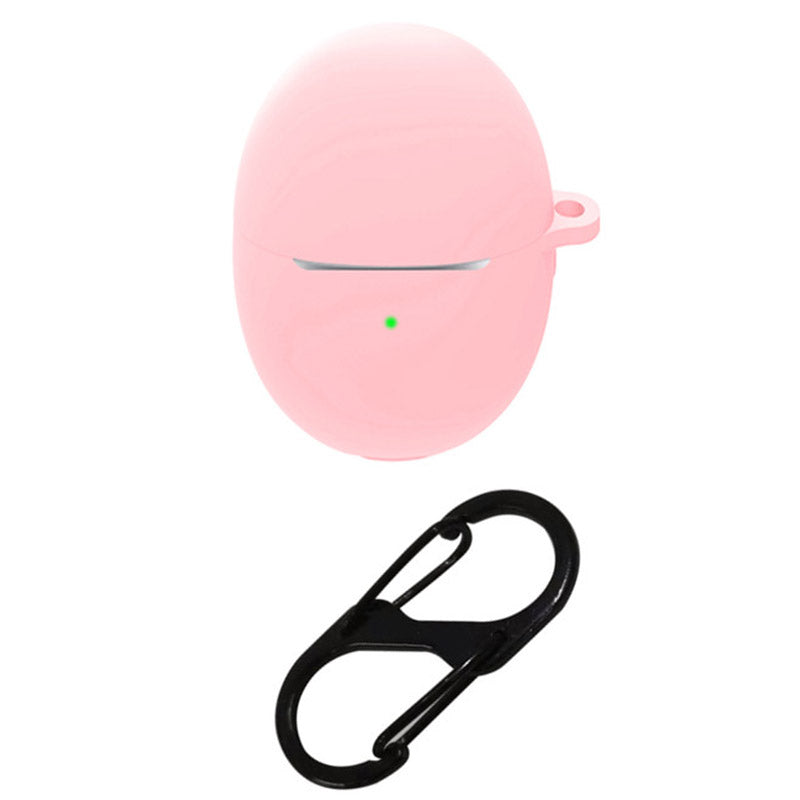 For Huawei FreeBuds 5 Bluetooth Earphone Charging Bin Sleeve Cover Silicone Case with Buckle