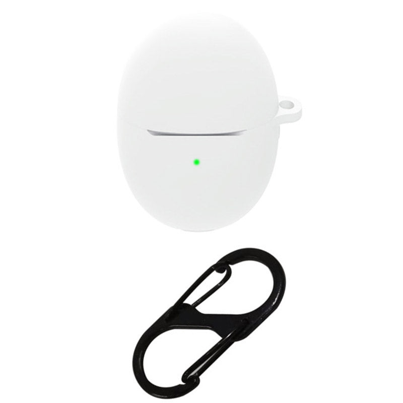 For Huawei FreeBuds 5 Bluetooth Earphone Charging Bin Sleeve Cover Silicone Case with Buckle