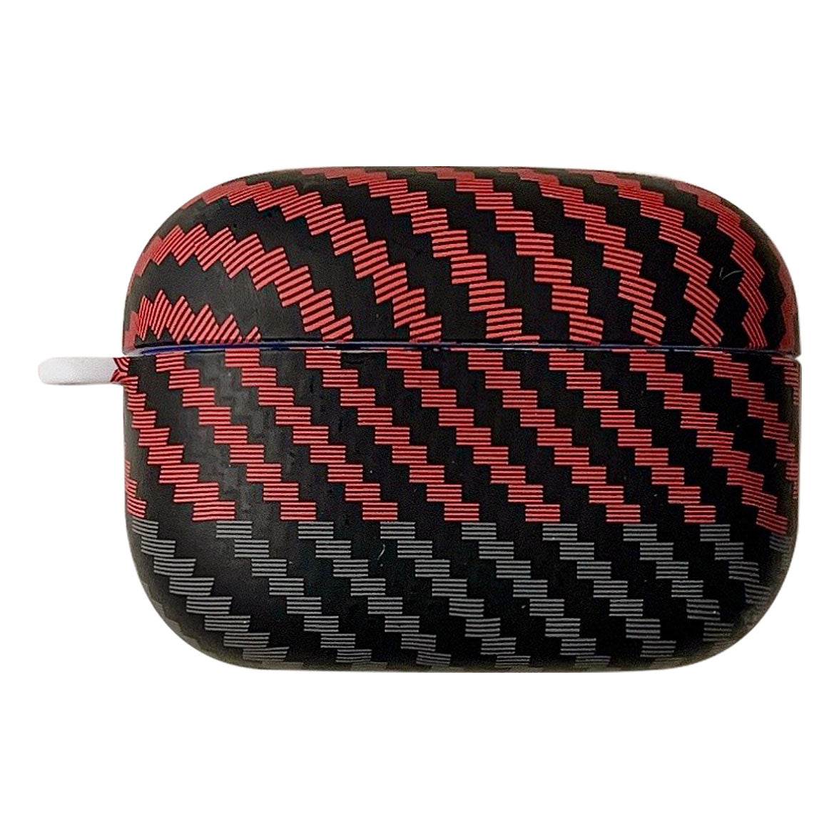For Sony LinkBuds S / WF-LS900N Carbon Fiber Texture Dual Color Hard PC Case Bluetooth Earphone Anti-drop Cover