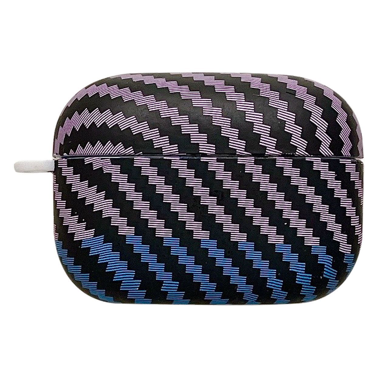 For Sony LinkBuds S / WF-LS900N Carbon Fiber Texture Dual Color Hard PC Case Bluetooth Earphone Anti-drop Cover