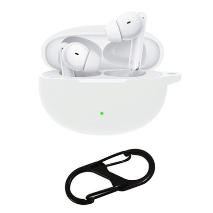 Silicone Case for Oppo Enco Free 3 Bluetooth Earphone Charging Case Sleeve Cover with Buckle