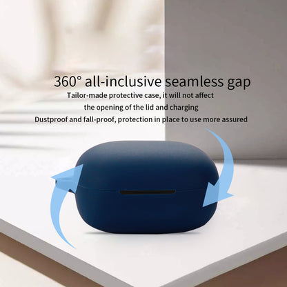 Protective Sleeve for Linklike Halo Bluetooth Earphone Charging Case Cover Silicone Case with Buckle