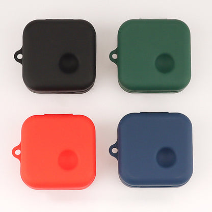 For Nothing Ear (2) Silicone Cover Wireless Bluetooth Earphone Dust-proof Case with Anti-lost Buckle