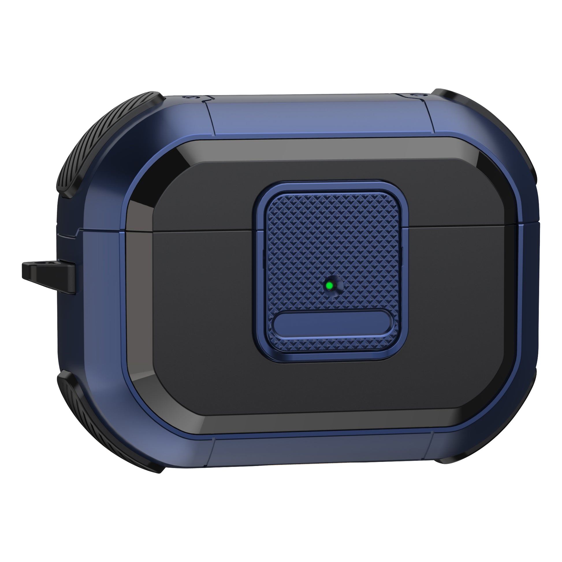 TPU PC Cover for AirPods Pro 2 Case Bluetooth Headset Protective Case with Lock, Carabiner
