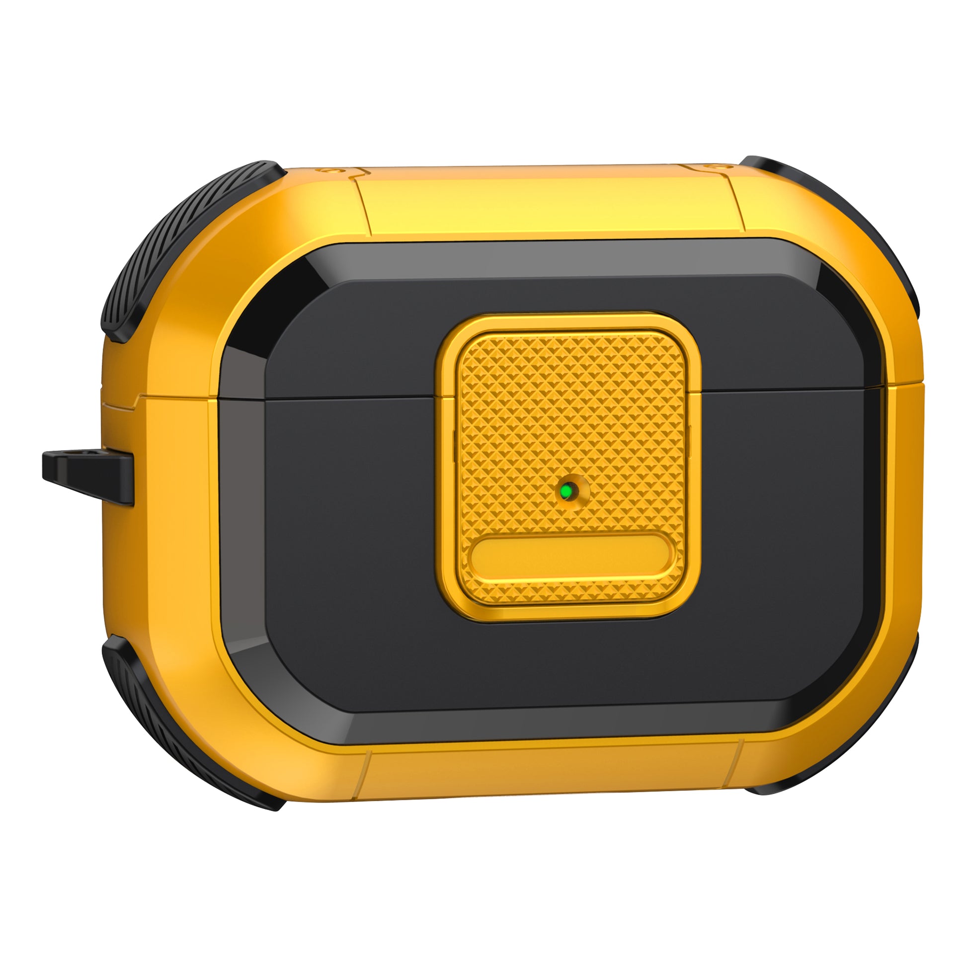 TPU PC Cover for AirPods Pro 2 Case Bluetooth Headset Protective Case with Lock, Carabiner