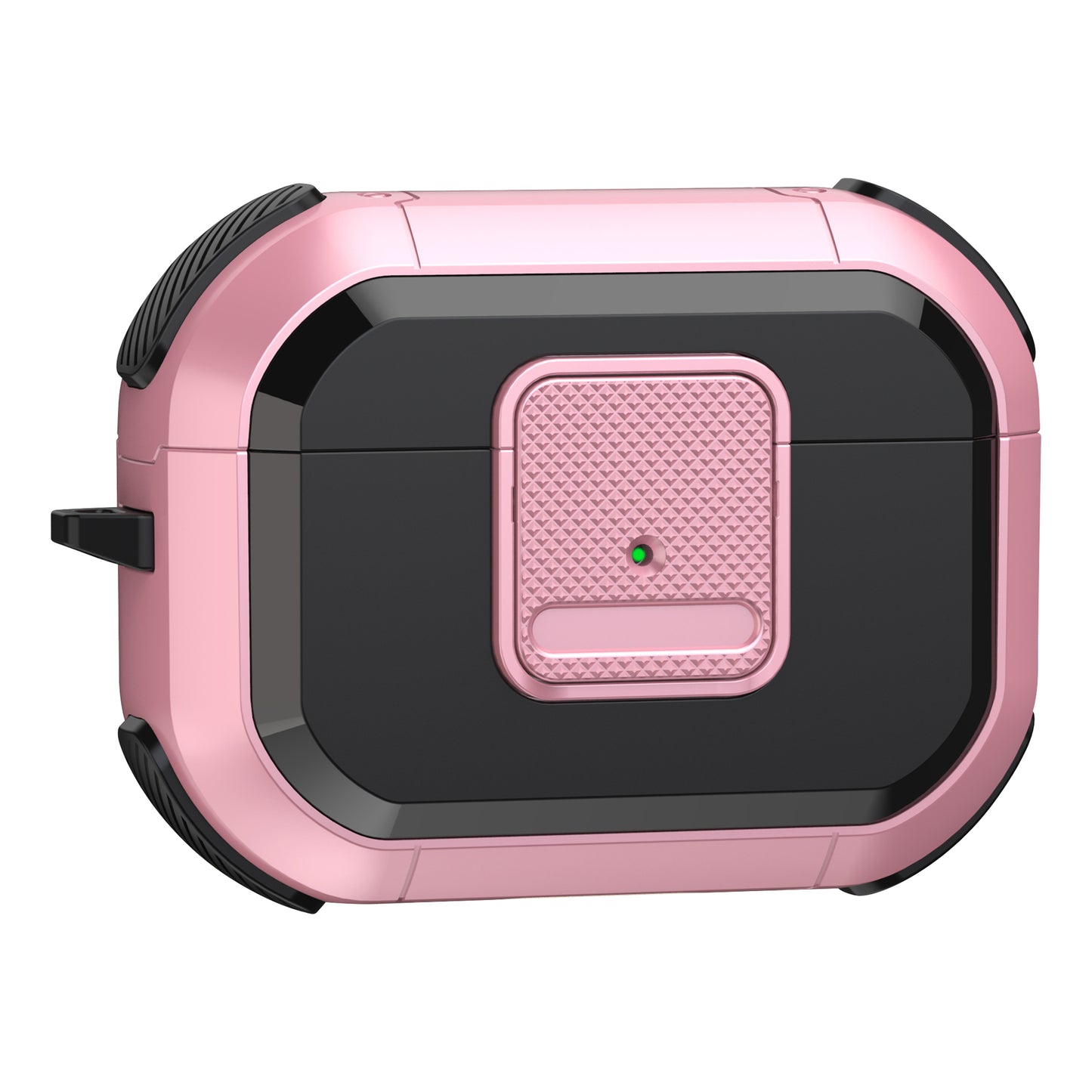 TPU PC Cover for AirPods Pro 2 Case Bluetooth Headset Protective Case with Lock, Carabiner
