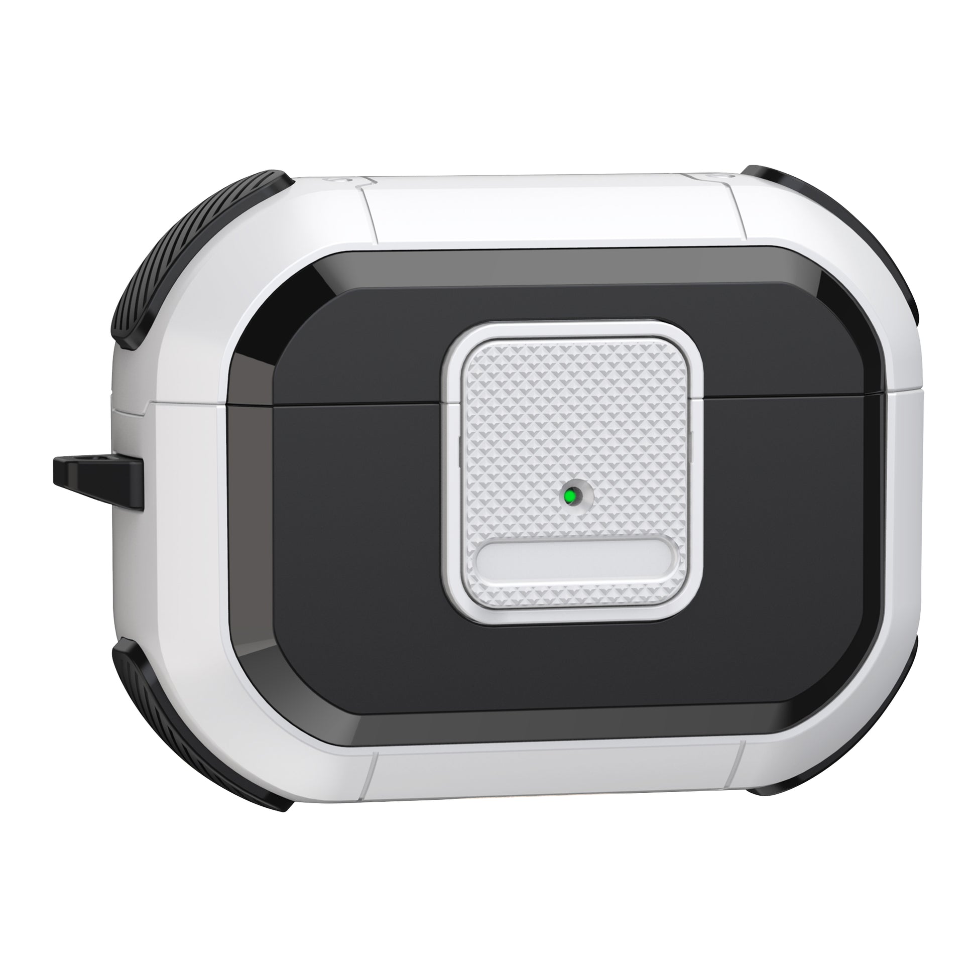 TPU PC Cover for AirPods Pro 2 Case Bluetooth Headset Protective Case with Lock, Carabiner