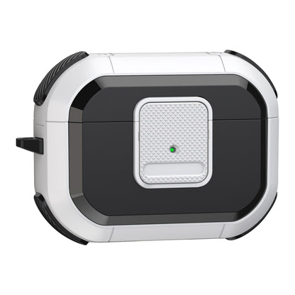 TPU PC Cover for AirPods Pro 2 Case Bluetooth Headset Protective Case with Lock, Carabiner