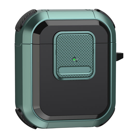 For Apple AirPods with Charging Case (2016) / (2019) / AirPods with Wireless Charging Case (2019) TPU PC Cover