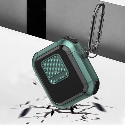 For Apple AirPods with Charging Case (2016) / (2019) / AirPods with Wireless Charging Case (2019) TPU PC Cover