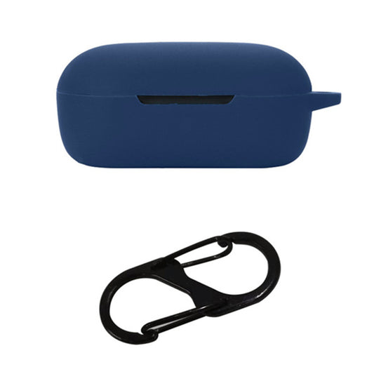 For BOAT Airdopes 441 Protective Sleeve with Buckle Bluetooth Earphone Charging Case Silicone Cover
