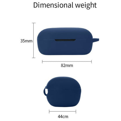 For BOAT Airdopes 441 Protective Sleeve with Buckle Bluetooth Earphone Charging Case Silicone Cover