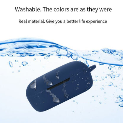 For BOAT Airdopes 441 Protective Sleeve with Buckle Bluetooth Earphone Charging Case Silicone Cover