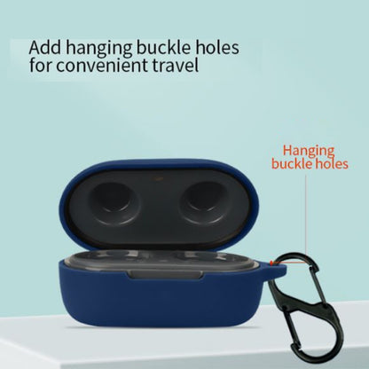 For BOAT Airdopes 441 Protective Sleeve with Buckle Bluetooth Earphone Charging Case Silicone Cover
