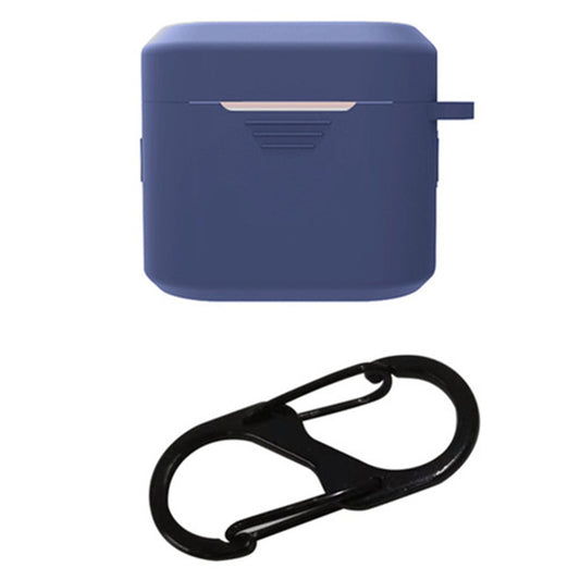 Silicone Scratch-proof Cover for BOAT Airdopes 402 Bluetooth Earphone Protective Sleeve with Buckle