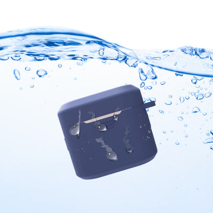 Silicone Scratch-proof Cover for BOAT Airdopes 402 Bluetooth Earphone Protective Sleeve with Buckle