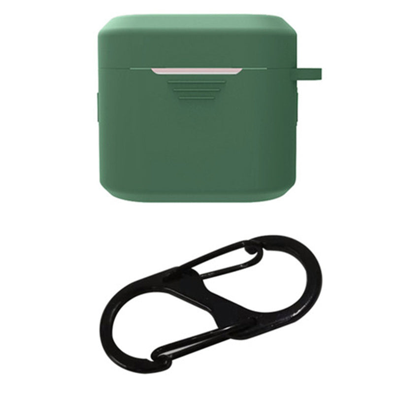 Silicone Scratch-proof Cover for BOAT Airdopes 402 Bluetooth Earphone Protective Sleeve with Buckle