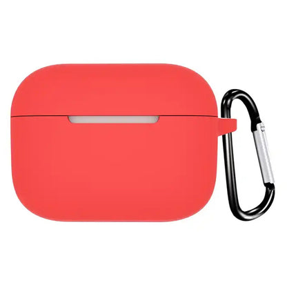 Anti-dust Silicone Cover for BOAT Airdopes 161 Bluetooth Earphone Protective Sleeve with Carabiner
