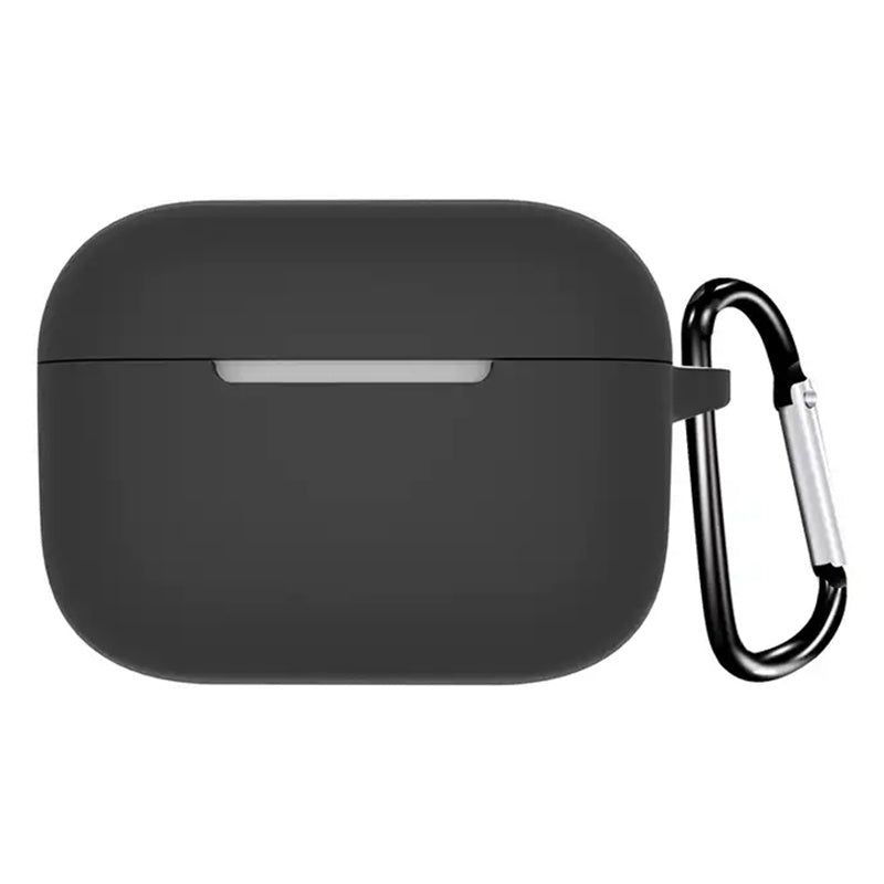 Anti-dust Silicone Cover for BOAT Airdopes 161 Bluetooth Earphone Protective Sleeve with Carabiner