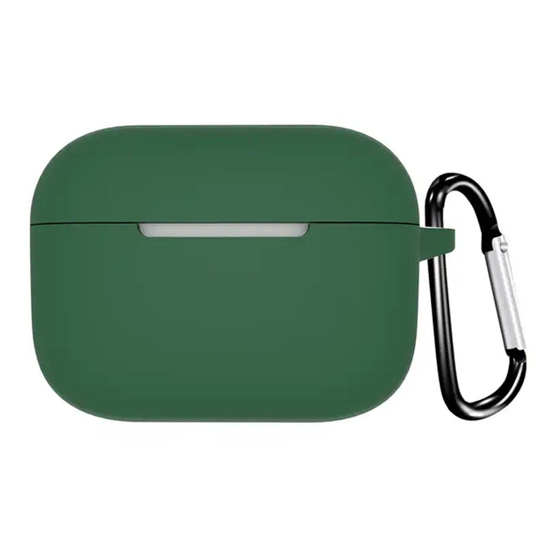 Anti-dust Silicone Cover for BOAT Airdopes 161 Bluetooth Earphone Protective Sleeve with Carabiner