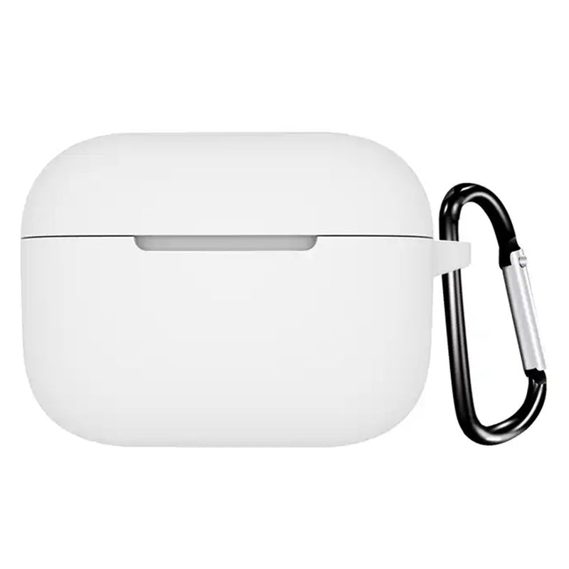Anti-dust Silicone Cover for BOAT Airdopes 161 Bluetooth Earphone Protective Sleeve with Carabiner