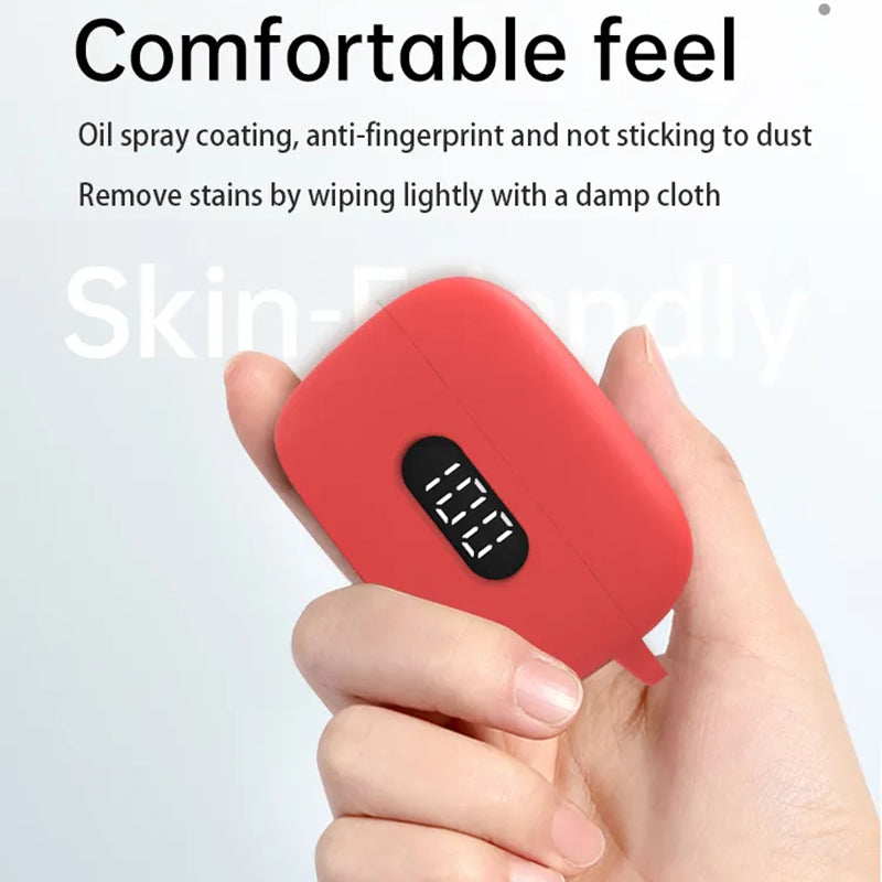 Drop-proof Silicone Cover for BOAT Airdopes 121 Pro Bluetooth Earphone Protective Sleeve with Carabiner