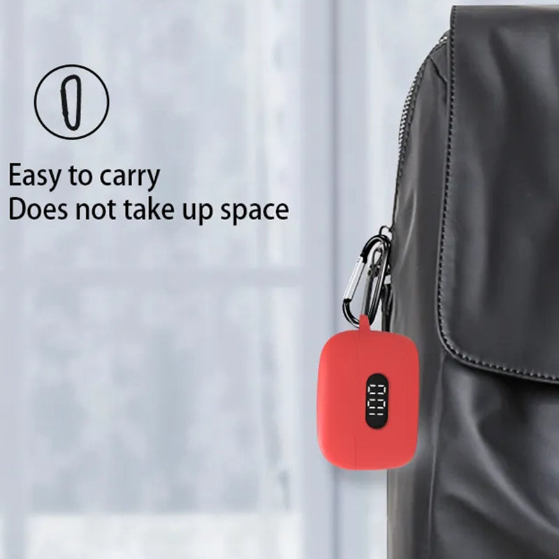 Drop-proof Silicone Cover for BOAT Airdopes 121 Pro Bluetooth Earphone Protective Sleeve with Carabiner