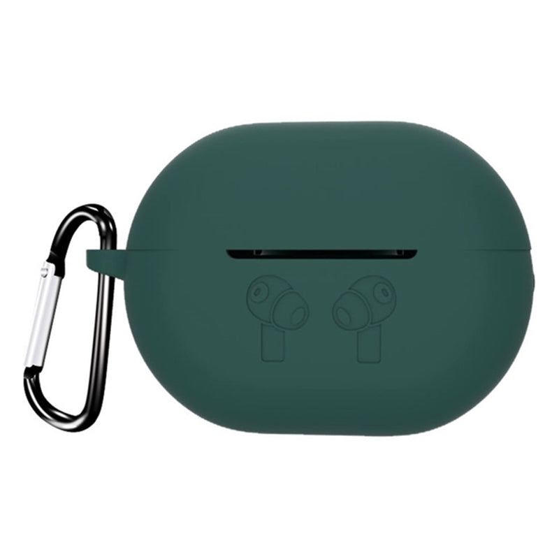 For Huawei FreeBuds Pro Silicone Cover Bluetooth Earphone Pattern Protective Case with Anti-lost Buckle