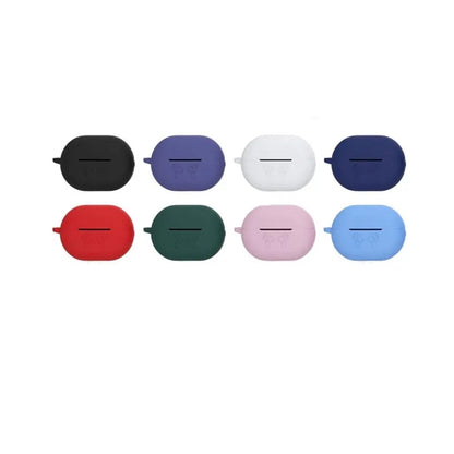 For Huawei FreeBuds Pro Silicone Cover Bluetooth Earphone Pattern Protective Case with Anti-lost Buckle