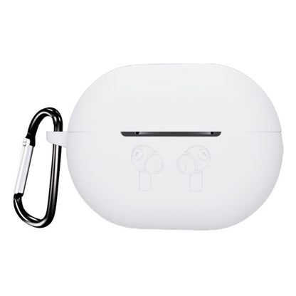 For Huawei FreeBuds Pro Silicone Cover Bluetooth Earphone Pattern Protective Case with Anti-lost Buckle