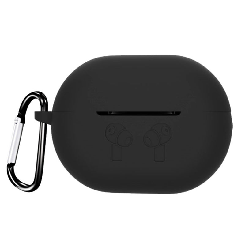For Huawei FreeBuds Pro Silicone Cover Bluetooth Earphone Pattern Protective Case with Anti-lost Buckle