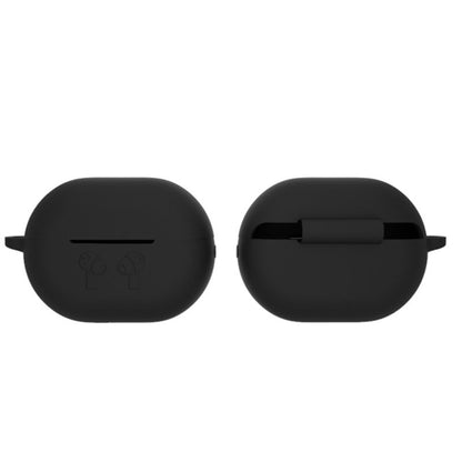 For Huawei FreeBuds Pro Silicone Cover Bluetooth Earphone Pattern Protective Case with Anti-lost Buckle