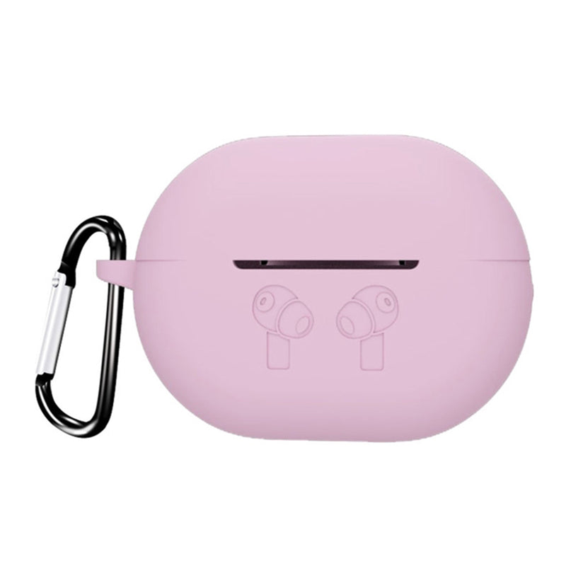 For Huawei FreeBuds Pro Silicone Cover Bluetooth Earphone Pattern Protective Case with Anti-lost Buckle