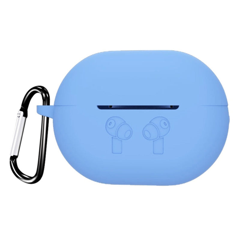 For Huawei FreeBuds Pro Silicone Cover Bluetooth Earphone Pattern Protective Case with Anti-lost Buckle