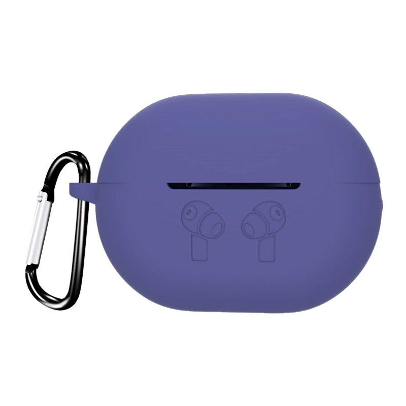 For Huawei FreeBuds Pro Silicone Cover Bluetooth Earphone Pattern Protective Case with Anti-lost Buckle