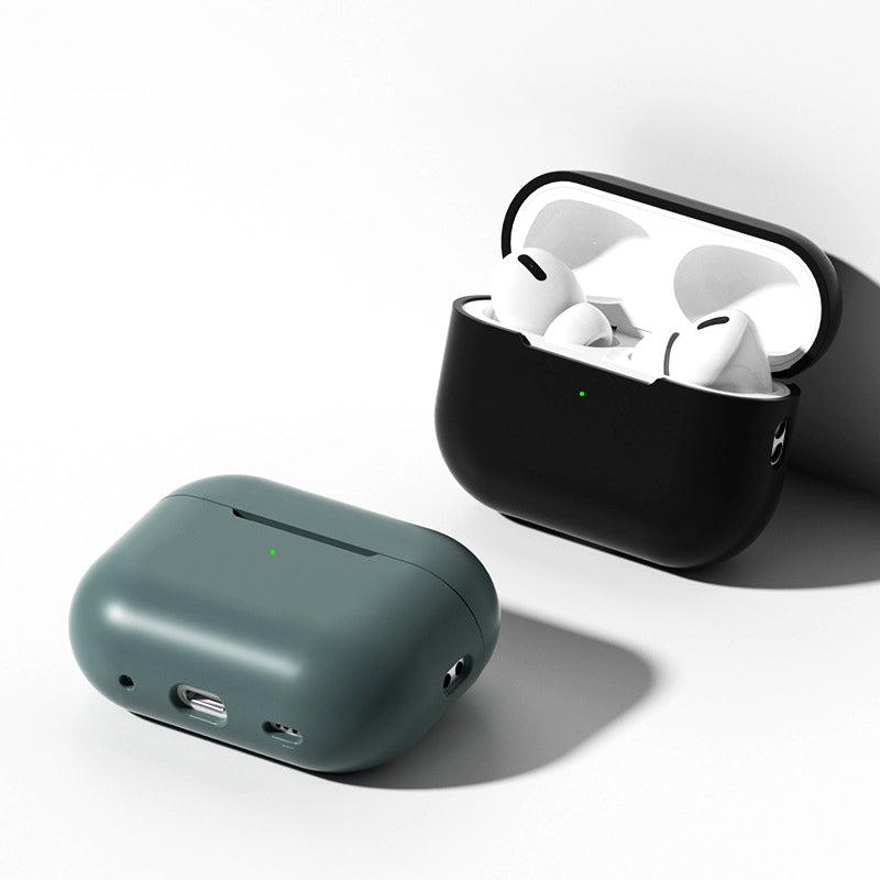 For AirPods Pro 2 6-in-1 Silicone Protective Cover + Anti-lost Rope + Storage Case + Brush + Watch Band Earbud Holder + Hand Rope