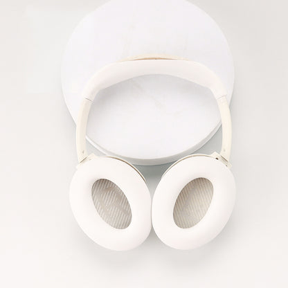 For Bose QC45 / QC35 / QC25 / QC15 / AE2 1 Pair Silicone Headphone Earpads Cushions+1 Headband Cover