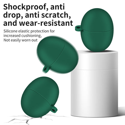 Silicone Case for Huawei FreeBuds 5 Protective Cover Anti-Fall Bluetooth Headset Protector with Hook