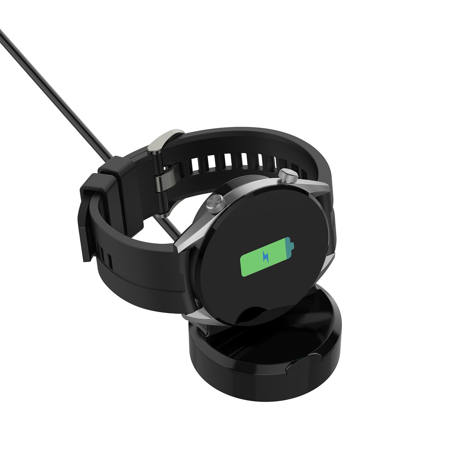 For Honor Watch GS 3i MNS-B39 USB Cable Charging Dock Magnetic Adsorption Smart Watch Charger