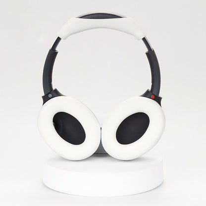 1 Pair Silicone Earmuff Cushion Replacement with 1 Headband Cover for Sony WH-CH720N Headphone