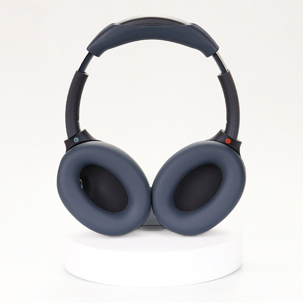 1 Pair Silicone Earmuff Cushion Replacement with 1 Headband Cover for Sony WH-CH720N Headphone