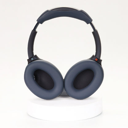 1 Pair Silicone Earmuff Cushion Replacement with 1 Headband Cover for Sony WH-CH720N Headphone