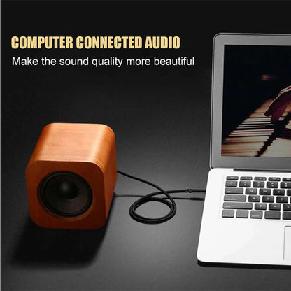 1.2m Earphone Cable Audio Extension Cable Jack 3.5mm to 3.5mm Male to Male Aux Cable Cord with Sliding Volume Control Mic