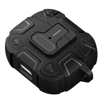 NILLKIN Bounce Pro Case for Apple AirPods 3 , Auto Pop-out Lid Design TPU+PC Bluetooth Earphone Cover