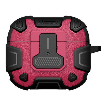 NILLKIN Bounce Pro Case for Apple AirPods 3 , Auto Pop-out Lid Design TPU+PC Bluetooth Earphone Cover